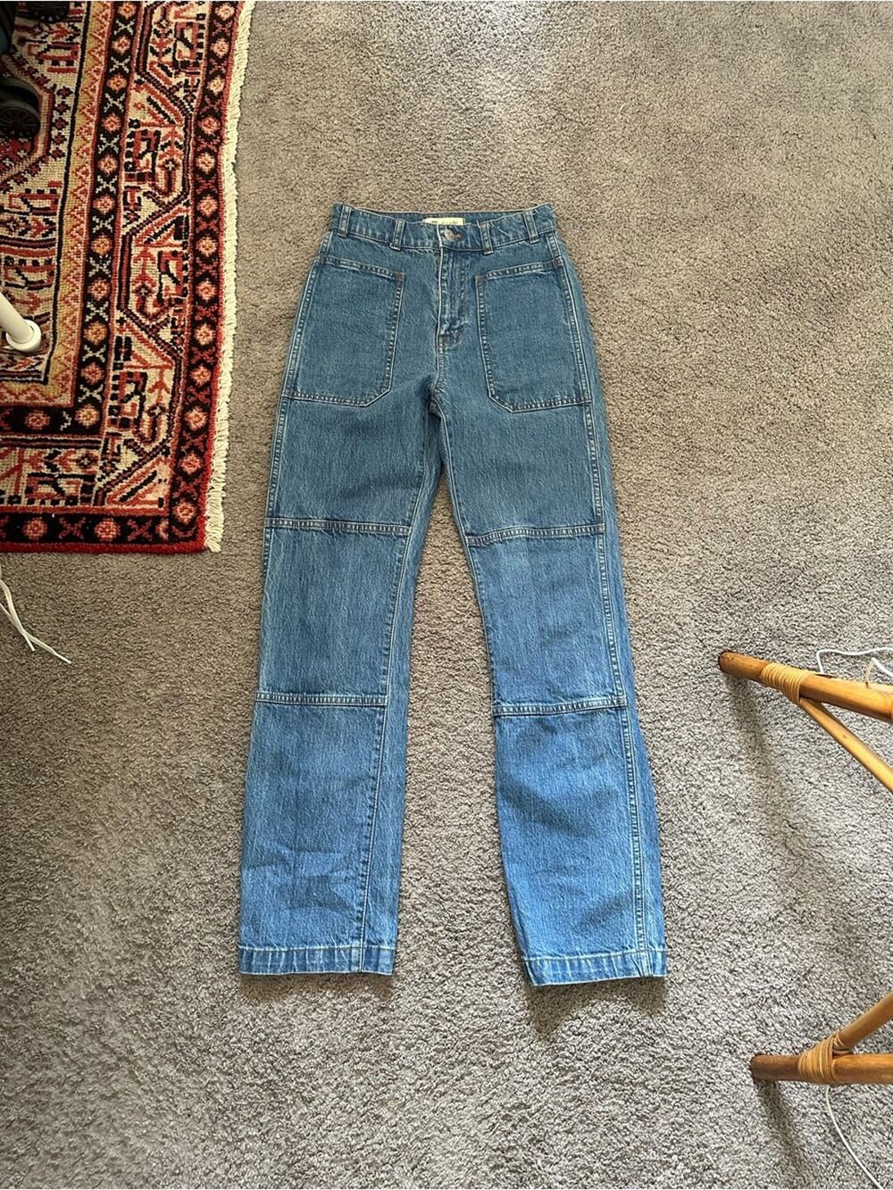 Madewell 90s Straight Utility Jeans